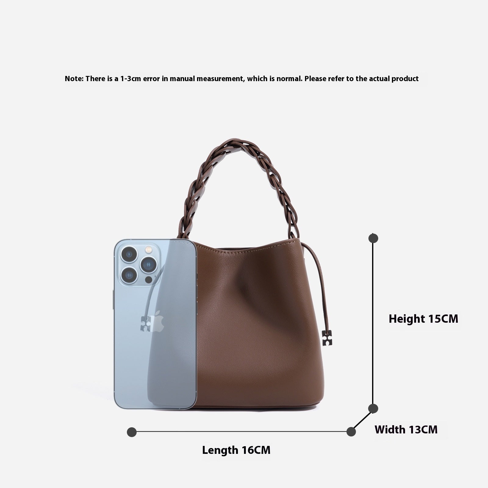 La Tressé - Hand woven Mini Cross Body Bucket Bag