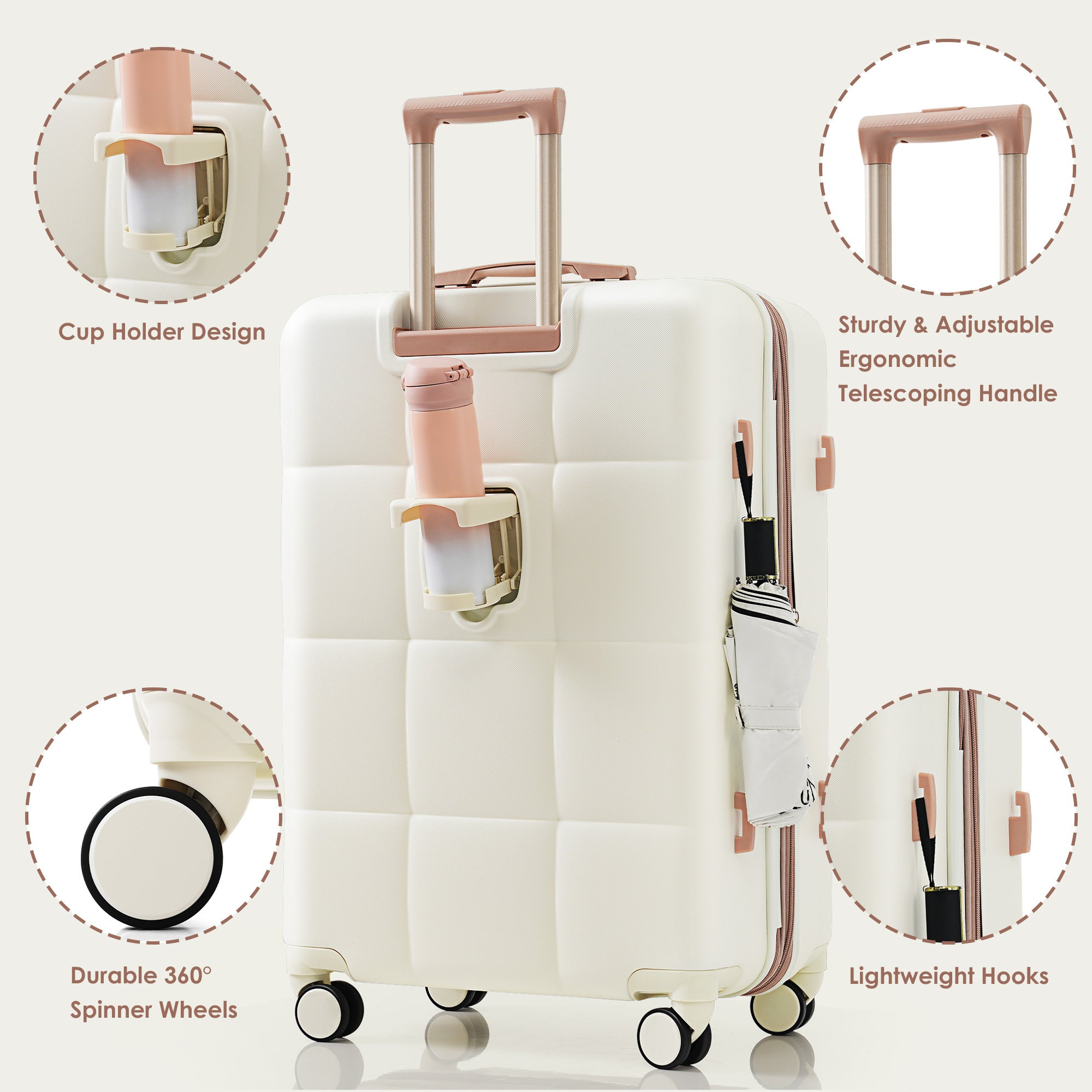 4-piece Suitcase Set