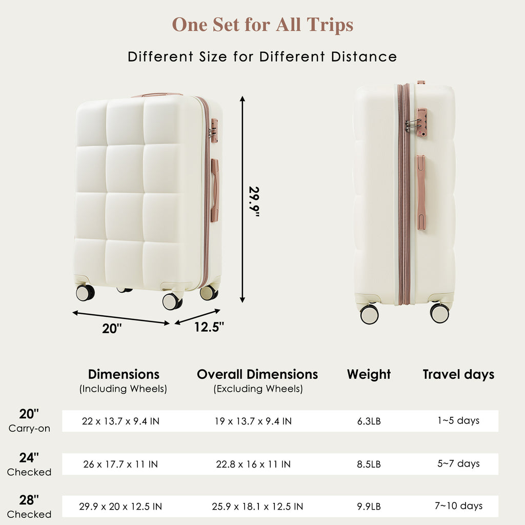 4-piece Suitcase Set