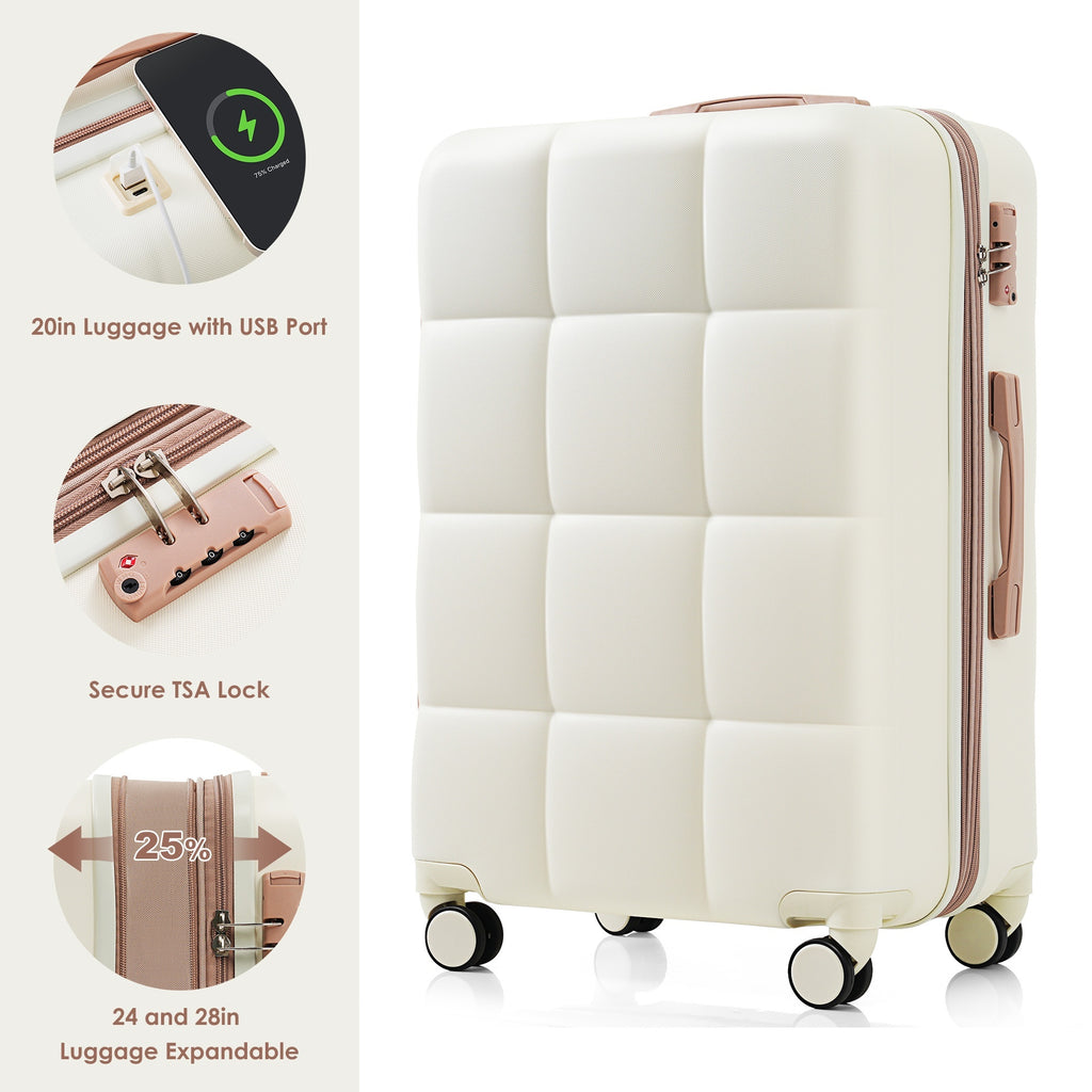 4-piece Suitcase Set